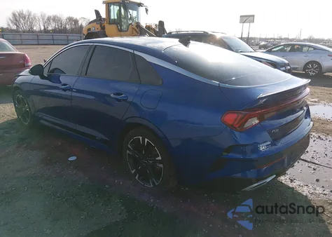 2022 Kia K5 Gt-Line z USA, uszkodzony, nr VIN 5XXG64J28NG090394